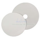 40 disco del filtro sinterizzato PE poroso bianco di plastica dal micro del micron 25mm