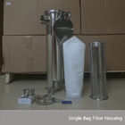 Custodia di filtro del micron del centro 89mm 0.1um 0.22um di PTF del vino del latte della bevanda