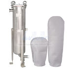 5 micron 304 del filtro a sacco di acciaio inossidabile degli alloggi per il sistema di trattamento liquido dell'acqua