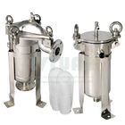 5 micron 304 del filtro a sacco di acciaio inossidabile degli alloggi per il sistema di trattamento liquido dell'acqua