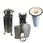 La filtrazione liquida SS304 316L pp industriali gli alloggi del filtro a sacco