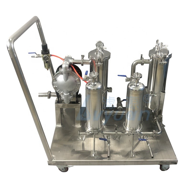99,5% macchina liquida di filtrazione della borsa del latte 65kg 180*810mm della birra
