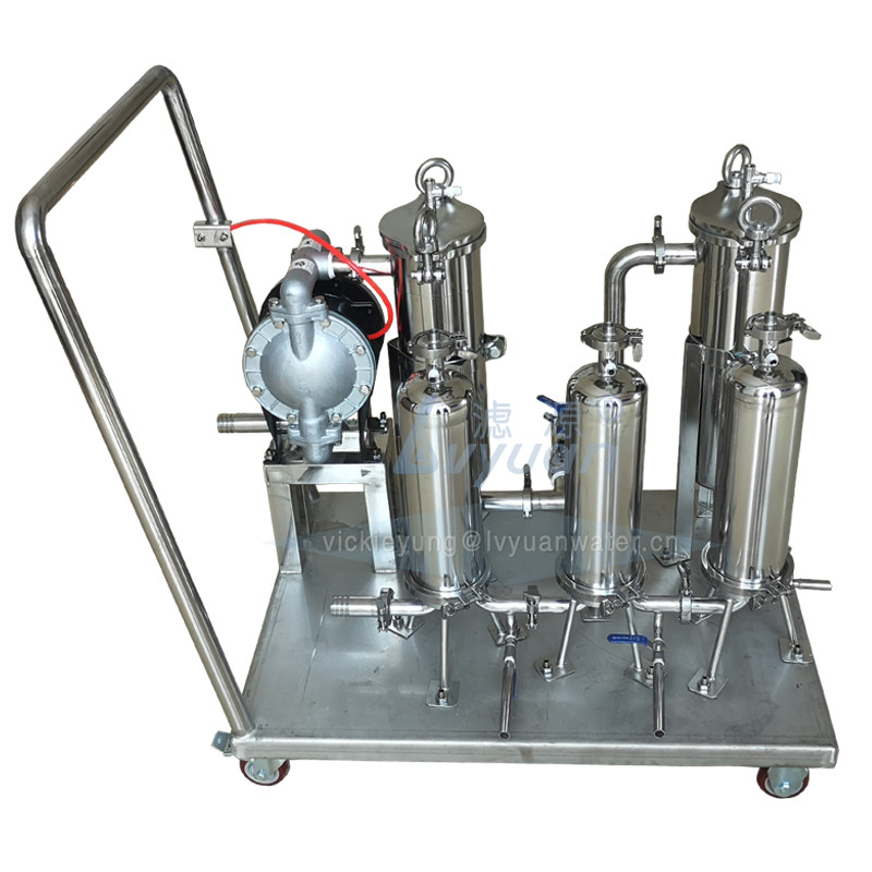 Macchina liquida diesel di filtrazione di acciaio inossidabile 100psi SS3316L del combustibile