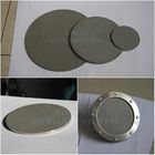disco poroso sinterizzato di titanio 60mm del filtro dalla polvere di metallo del piatto del filtrante di 50mm