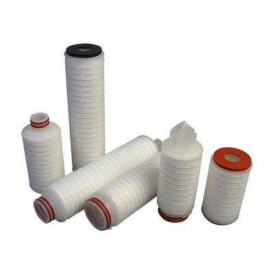 cartuccia di filtro pieghettata pp da identificazione PTFE di 28mm con 226 222 piani/aletta